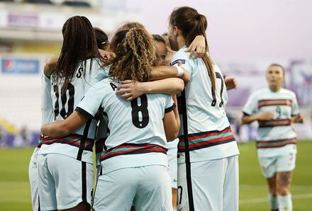 Esccia x Portugal - Qualificao Europeu Feminino 2022 - Fase de GruposGrupo E