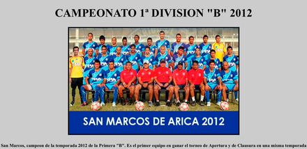 San Marcos Arica 3-0 Unión Temuco