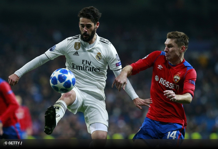 Real Madrid x CSKA - Liga dos Campeoes 2018/19