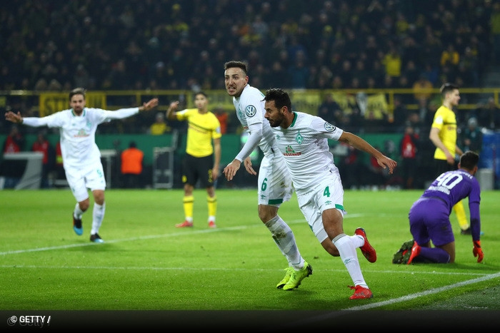 Borussia Dortmund x Werder Bremen - DFB Pokal 2018/2019 - Oitavos-de-Final