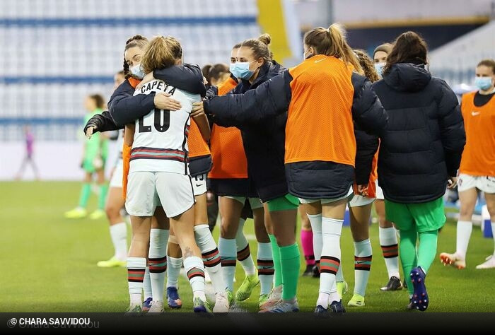 Esccia x Portugal - Qualificao Europeu Feminino 2022 - Fase de GruposGrupo E