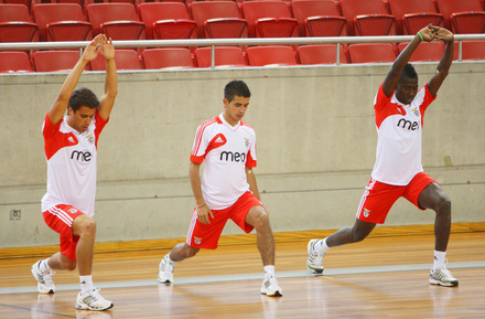 Benfica B: Primeiro treino da poca 2012/13