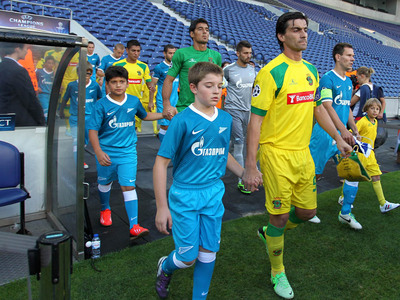 P. Ferreira v Zenit Playoff Champions League 2013/14