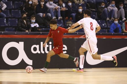 Jogos Preparação Portugal x Espanha (Sub-19) :: Fotos 