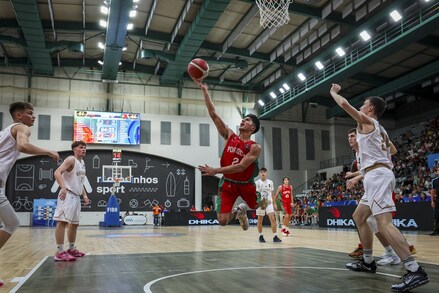U18 EuroBasket Division B 2023: Bulgria x Portugal