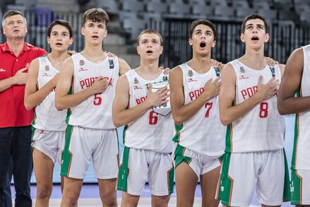 U16 EuroBasket Division B 2023: Portugal x Sucia