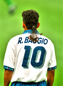 新品 BAGGIO 10 2002football Italy イタリアの至宝（Brescia