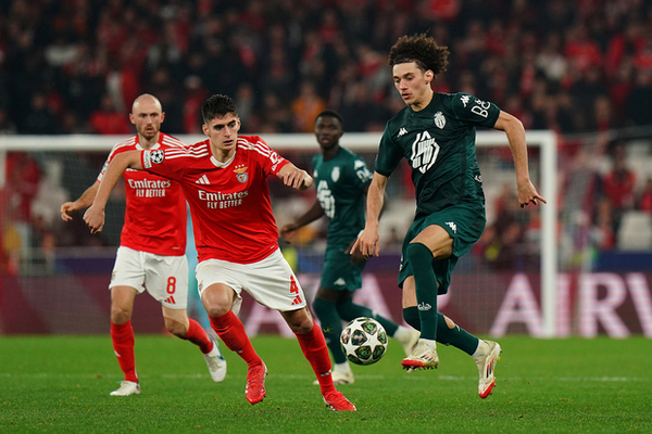 Benfica Holds Monaco to a Thrilling 3-3 Draw in Champions League Clash