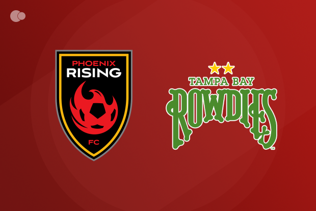 A point apiece for Phoenix Rising and Tampa Bay Rowdies