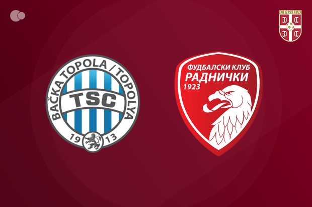 TSC Backa Topola beat Radnicki Kragujevac 