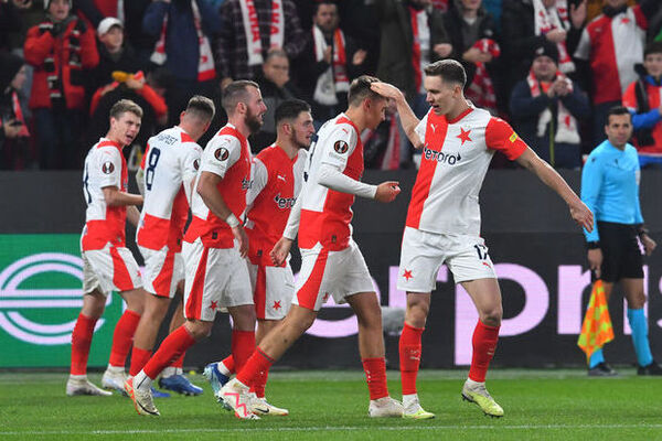 Stanislav Tecl of Slavia Prague during the match FC Barcelona v Slavia Praga,  of UEFA Champions