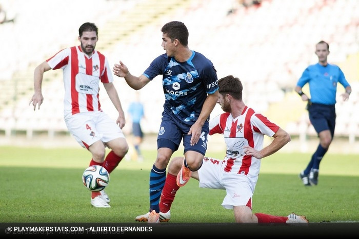Leixes v Porto B Segunda Liga J17 2014/15